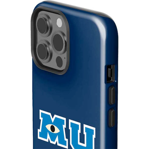 Disney Monsters University MU Logo iPhone 15 Pro Max Impact Case